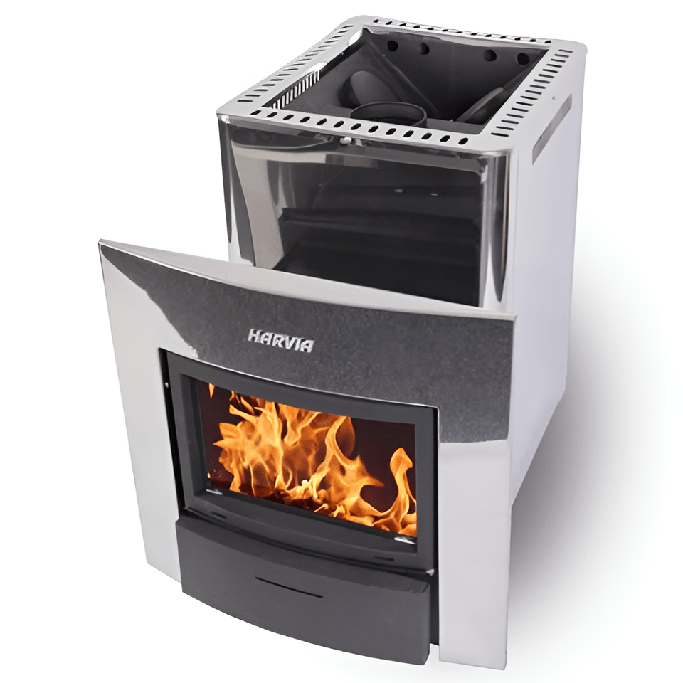 Harvia Pro Series Duo 20 24.1kW Wood Stove Sauna Heater