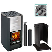 Harvia M Series M3 16.5kW Black Wood-Burning Sauna Stove