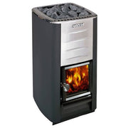 Harvia M Series M3 16.5kW Black Wood-Burning Sauna Stove image 2