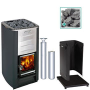 Harvia M Series M3 16.5kW Stainless Steel Wood-Burning Sauna Stove