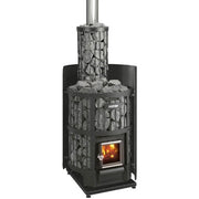 Harvia Legend 150 BK WH Pkg Wood-Burning Sauna Stove Package, 16kW image 2