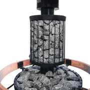 Harvia Legend 150 BK WH Pkg Wood-Burning Sauna Stove Package, 16kW image 4