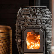 HUUM HIVE 17.0kW Wood Sauna Stove - Scandinavian Design, 250kg Stone Capacity, Efficient Combustion image 2