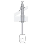 HUUM Thru-Ceiling Chimney Kit for Wood Stove - Durable Stainless Steel, Easy Install, Efficient Venting