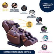Luraco i9 Max Plus Royal Edition Massage Chair image 4