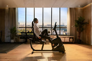 Life Fitness Atmos Recumbent Bike with SL Console image 2