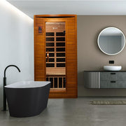 Versailles 2-person Low EMF Infrared Sauna - Canadian Hemlock image 15