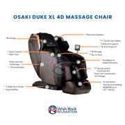 Osaki Duke XL 4D Massage Chair image 8