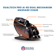 Positive Posture DualTech Pro AI 4D Dual Mechanism Massage Chair image 3