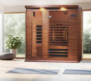 Maxxus 3-Person Full Spectrum Infrared Sauna - Canadian Red Cedar image 2