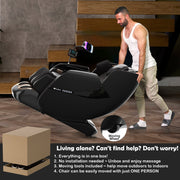 KoziSense KZ-A18 3D SL-track Massage Chair 2026 Upgraded - (All Black) image 7