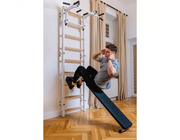 BenchK Series 7 733 Luxury Wall Bars Swedish Ladder - Beech Wood & Steel Design image 27