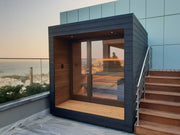 Auroom Arti 5-Person Fully Assembled Outdoor Traditional Sauna Cabin image 6