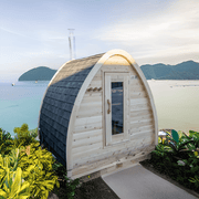 Dundalk LeisureCraft CT MiniPOD 3-4 Person Traditional Outdoor Sauna image 24