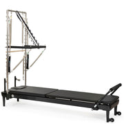 Elina Pilates Nubium™ Black Reformer with Tower - Compact, Durable & Quiet Design image 2