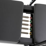 Elina Pilates Nubium™ Black Reformer with Tower - Compact, Durable & Quiet Design image 5