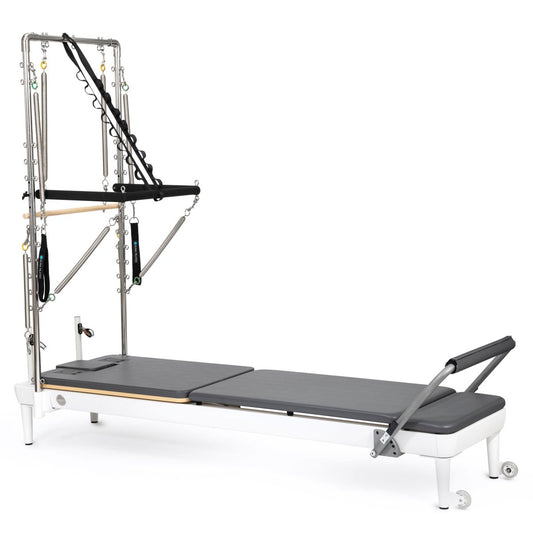 Elina Pilates Nubium™ Reformer With Stainless Steel Tower - Compact & Versatile For Home & Studio
