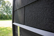 Leil Saunas Black Cube Classic - 4 Person Outdoor Traditional Sauna Kit image 6