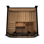 SaunaLife CL3G 2-Person Traditional Outdoor Cube Sauna image 5