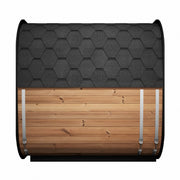 SaunaLife CL7G 6 Person Traditional Outdoor Cube Home Sauna Kit image 6