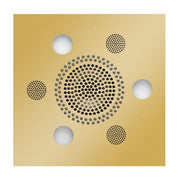 ThermaSol SLSRSQ Serenity Light & Sound Rainhead With 82 Jets & Chromatherapy Lighting image 2