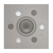 ThermaSol SLSRSQ Serenity Light & Sound Rainhead With 82 Jets & Chromatherapy Lighting image 7