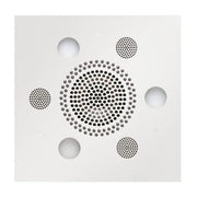 ThermaSol SLSRSQ Serenity Light & Sound Rainhead With 82 Jets & Chromatherapy Lighting image 14