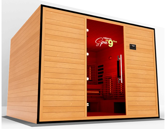 Medical Breakthrough Commercial Spa 489 9 Person Infrared Sauna w/ Full-Spectrum Heaters & ADA Design