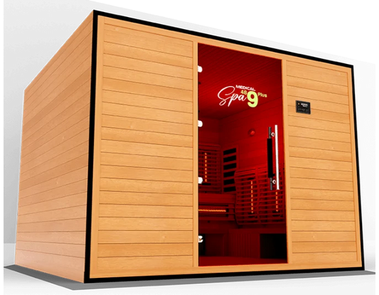 Medical Breakthrough Commercial Spa 489 9 Person Infrared Sauna w/ Full-Spectrum Heaters & ADA Design