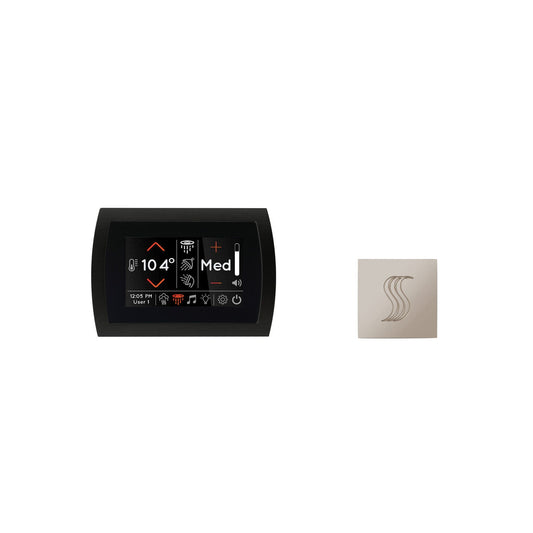 ThermaSol STC-SVSQ SignaTouch Steam Control Kit with Bluetooth & Square Steam Head