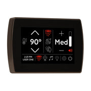 ThermaSol STCM 5" Touchscreen Steam Shower Control, Modern Flushmount with Bluetooth & Custom Profiles image 5