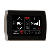 ThermaSol STCM 5" Touchscreen Steam Shower Control, Modern Flushmount with Bluetooth & Custom Profiles image 7