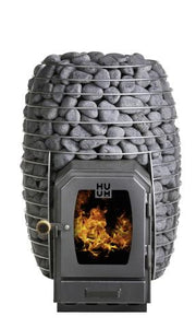 HUUM HIVE Wood Series 17.0kW Wood-Fired Sauna Heater with Firebox Extension image 2