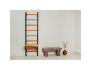 BenchK 212 Gymnastic Wall Bars Swedish Ladder - Durable Steel & Beech Wood, High Load Capacity 150 kg, Wall-Mounted Home…