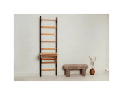 BenchK 212 Gymnastic Wall Bars Swedish Ladder - Durable Steel & Beech Wood, High Load Capacity 150 kg, Wall-Mounted Home…