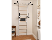 BenchK 222B Wall Bars Swedish Ladder - Durable Steel & Beech Wood Gymnastic Ladder with Pull-Up & Dip Bar image 18