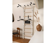 BenchK 222B Wall Bars Swedish Ladder - Durable Steel & Beech Wood Gymnastic Ladder with Pull-Up & Dip Bar image 19