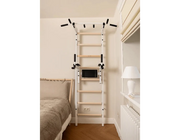 BenchK 222B Wall Bars Swedish Ladder - Durable Steel & Beech Wood Gymnastic Ladder with Pull-Up & Dip Bar image 23