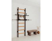 BenchK 231 Wall Bars Swedish Ladder - Space-Efficient Beech Wood & Steel Fitness Ladder with Adjustable Pull-Up Bar image 24