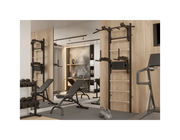 BenchK 232B Wall Bars Swedish Ladder - Multifunctional Fitness Ladder With Adjustable Pull-Up And Dip Bars image 26