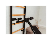 BenchK 233B Wall Bars Swedish Ladder - Versatile Home Gym System with Adjustable Pull-Up Bar and Dip Station image 23