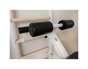 BenchK 223B Wall Bars Swedish Ladder: Multifunctional Solid Beech Wood Gym Station with Pull-Up & Dip Bars image 10