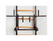 BenchK 232B Wall Bars Swedish Ladder - Multifunctional Fitness Ladder With Adjustable Pull-Up And Dip Bars image 30