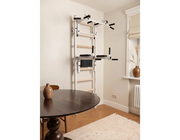 BenchK 232B Wall Bars Swedish Ladder - Multifunctional Fitness Ladder With Adjustable Pull-Up And Dip Bars image 18