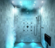 ThermaSol HydroVive 18" Multi-Sensory Shower System with LED Light, Sound, and Rain Features image 5
