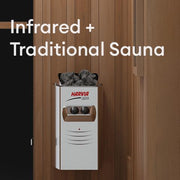 Finnmark FD-4 Trinity 2 Person Infrared & Steam Sauna Combo with Red Light Therapy image 10