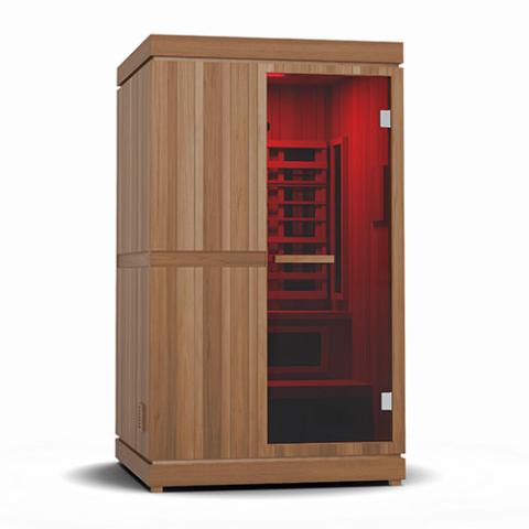 Finnmark FD-4 Trinity 2 Person Infrared & Steam Sauna Combo with Red Light Therapy