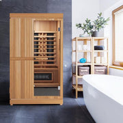 Finnmark FD-4 Trinity 2 Person Infrared & Steam Sauna Combo with Red Light Therapy image 8