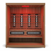 Finnmark FD-5 Trinity XL 4 Person Infrared & Steam Sauna Combo - 75"W x 64"D - Medical Grade Red Light Therapy image 4