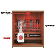 Finnmark FD-5 Trinity XL 4 Person Infrared & Steam Sauna Combo - 75"W x 64"D - Medical Grade Red Light Therapy image 6
